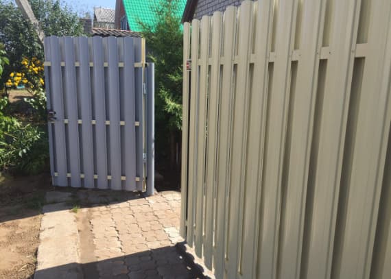 Фото 4 забора из штакетника, Атырауская область, Индерборский