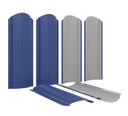 Штакетник для забора Фигурный Полукруглый в Атырау