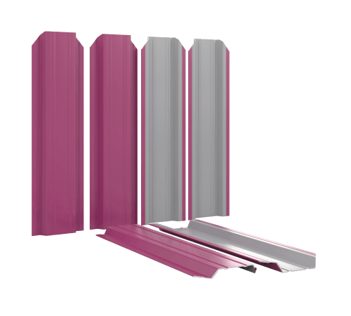 Штакетник для забора П-образный узкий в Атырау